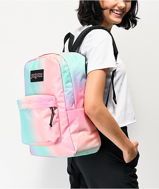 JanSport Superbreak Pastel Ombre Backpack