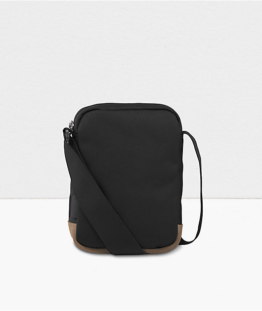 JanSport Weekender Black & Tan Shoulder Bag