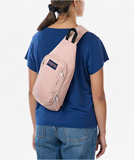 Jansport Move Sling Misty Rose Crossbody Bag