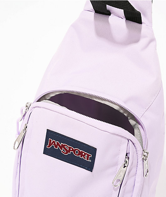Jansport Move Sling Pastel Lilac Crossbody Bag