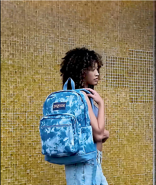 Jansport Right Pack Blue Wash Denim Backpack video