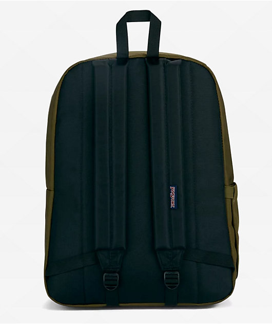 Jansport Superbreak Plus Army Green Backpack