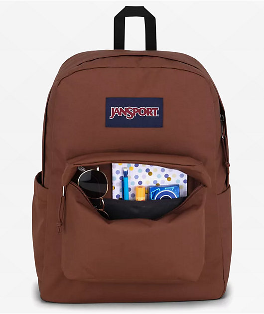 Jansport Superbreak Plus Brown Backpack