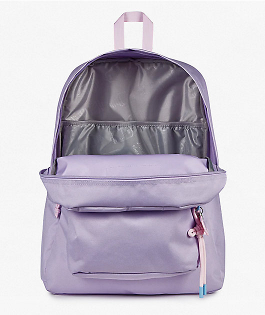 Jansport Superbreak Plus Charmed Lilac Backpack