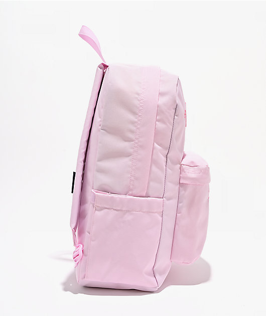 Jansport Superbreak Plus Embroidered Bows Pink Backpack