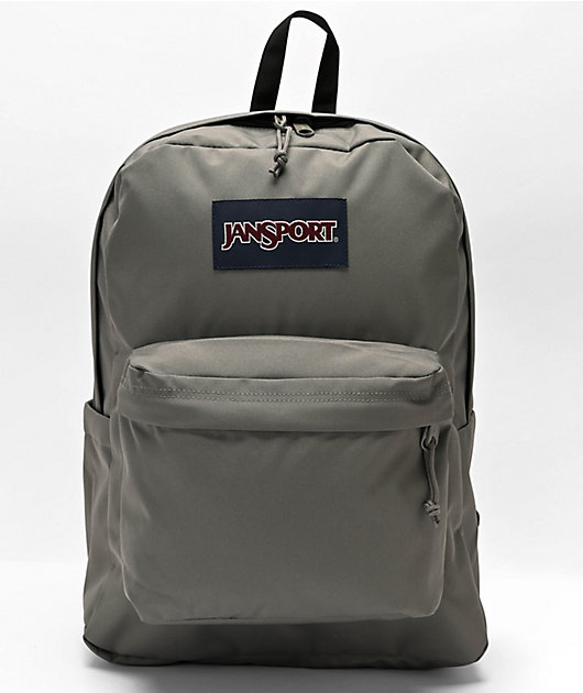 Jansport Superbreak Plus Grey Backpack | Zumiez