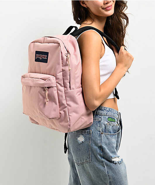 Jansport pink mist backpack best sale