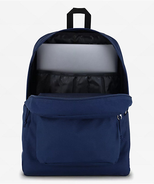 Jansport Superbreak Plus Navy Backpack | Zumiez