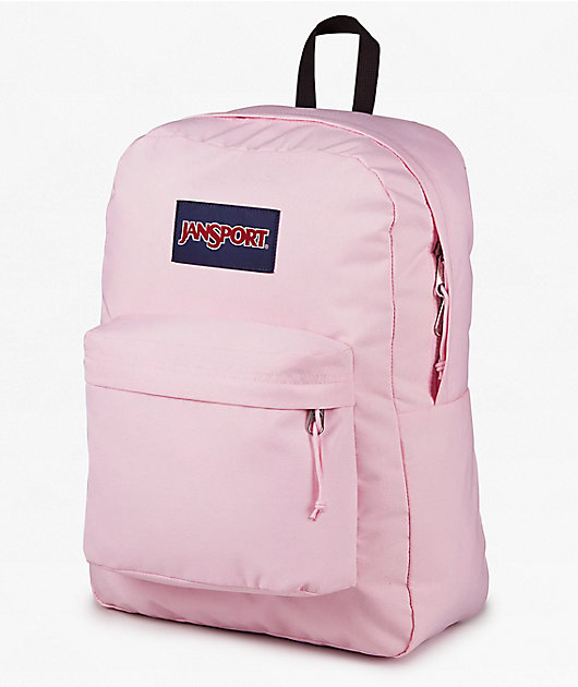 Jansport Superbreak Plus Pink Ice Backpack