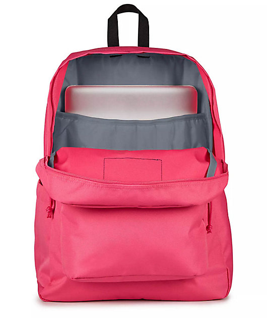 Jansport Superbreak Plus Posh Pink Backpack | Zumiez