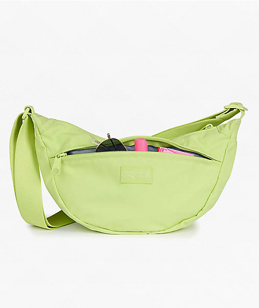 Jansport Unphased Lime Crossbody Bag