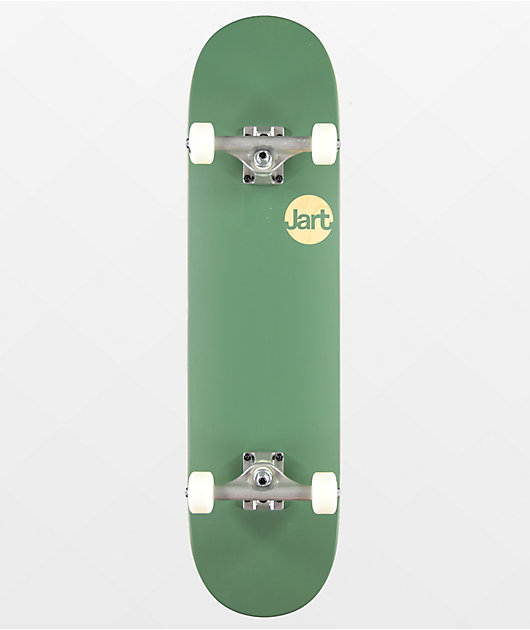 Jart OG Logo Label Stained 7.87" Skateboard Complete