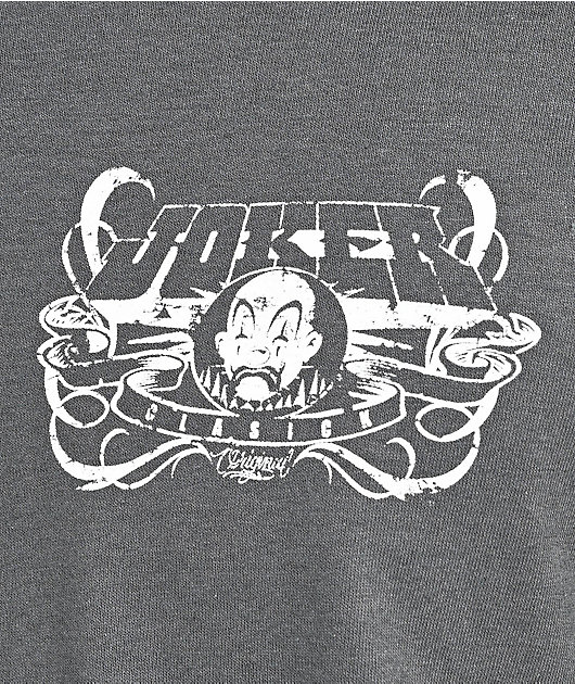 Joker OG Clasick Charcoal T Shirt Zumiez