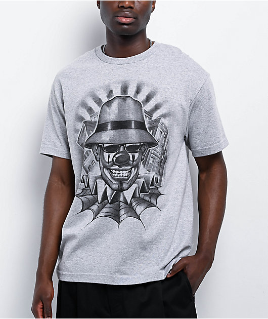 Joker Old Gangster Grey T-Shirt | Zumiez