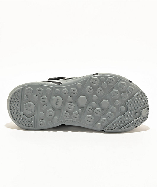 Joybees Trekking Grey & Black Acid Clog Sandals