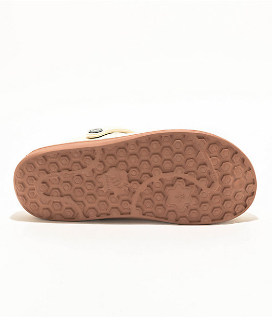 Joybees Varsity Bone & Gum Clog Sandals