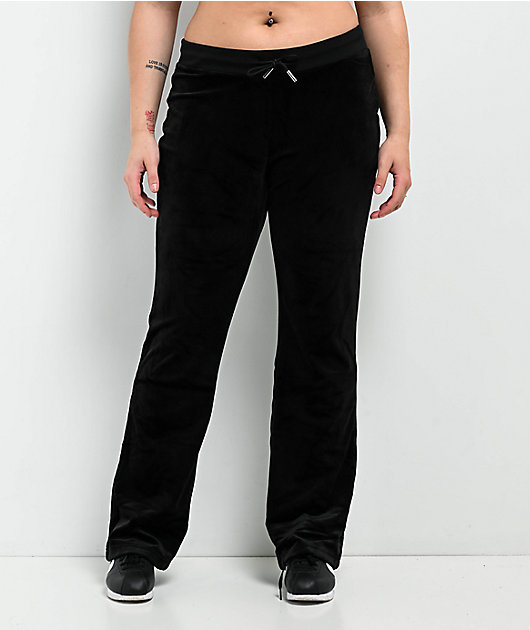 Juicy Couture Bling Licorice Velour Track Pants | Zumiez