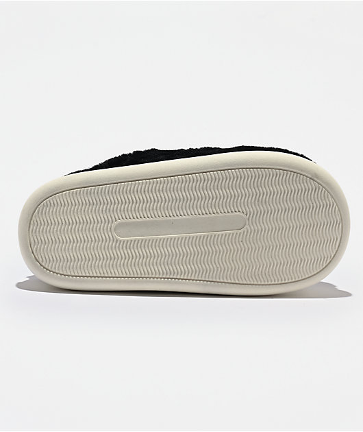 Juicy Couture Contenta Black & Blush Slippers