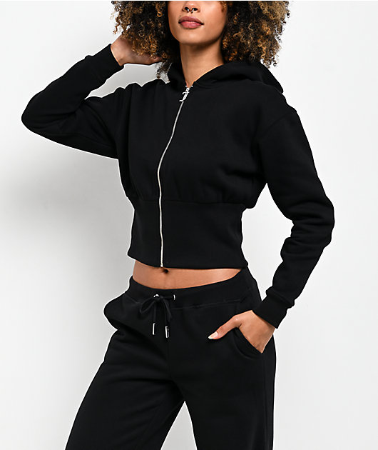 juicy Big Bling Towel Terry Zip Hoodie - Juicy Couture