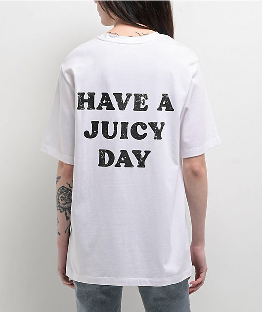 Juicy Couture Juicy Day White T-Shirt | Zumiez
