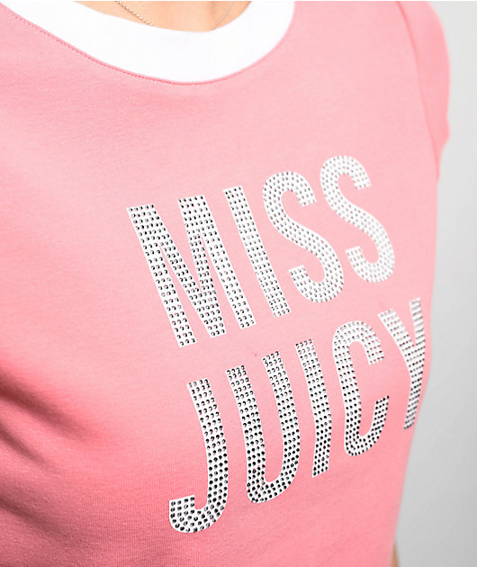JUICY COUTURE★embroidery T-shirt JC200 JUICY COUTURE Womens T-Shirt | Hondos Center