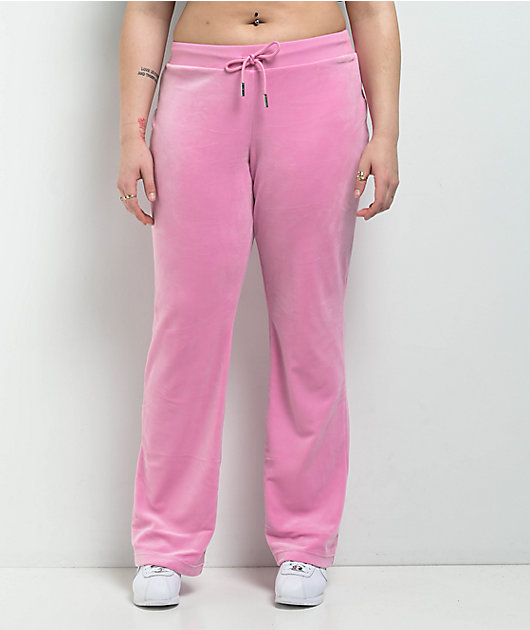 Juicy Couture OG Big Bling Fanciful Velour Track Pants | Zumiez