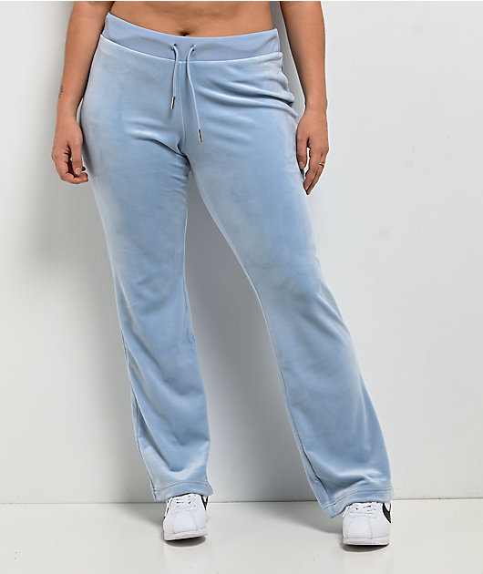 Juicy Couture OG Bling Frosted Velour Track Pants