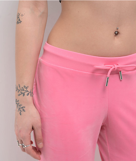 Juicy Couture OG Bling Hot Hot Velour Track Pants