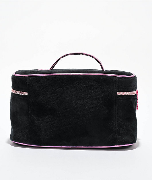 Juicy Couture Black heart and bling deals travel case