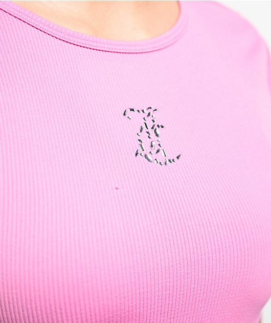 Juicy Couture Seamless Fanciful Crop T-Shirt | Zumiez