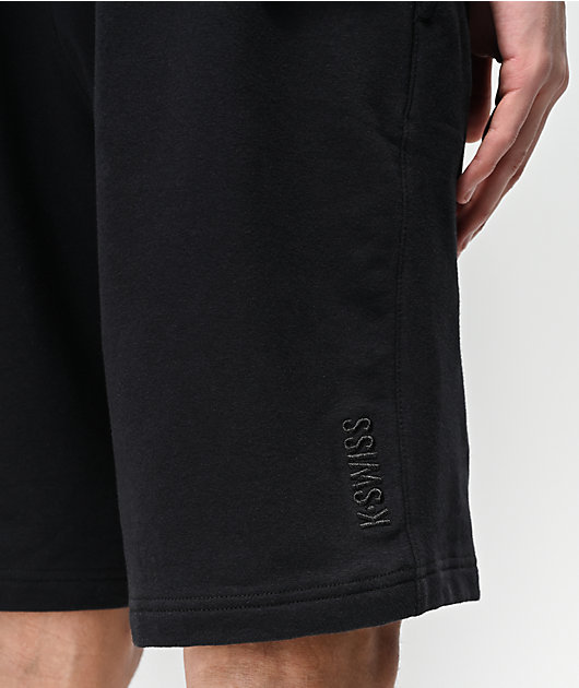 Convergeren Mechanisch erwt K-Swiss Baseline Black Shorts