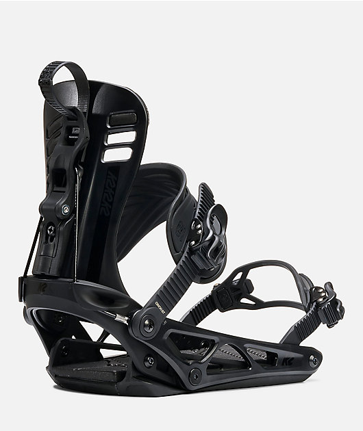 K2 Cinch GT Black Snowboard Bindings 2027