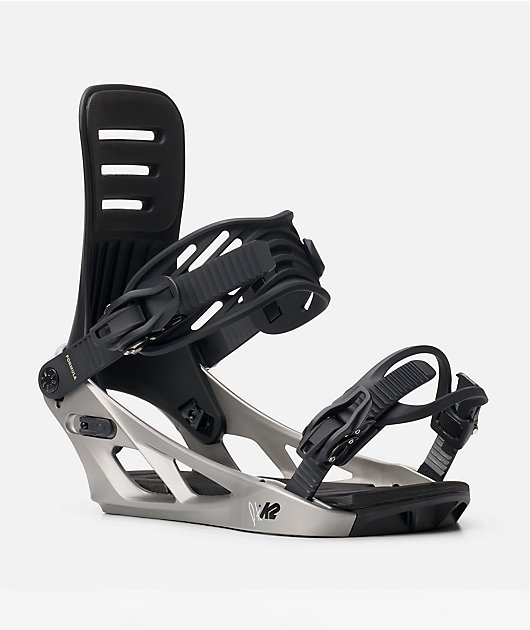 K2 Kuzyk Formula Silver Snowboard Bindings 2026