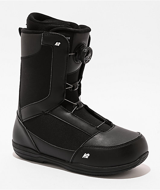K2 Market Black Snowboard Boots | Zumiez