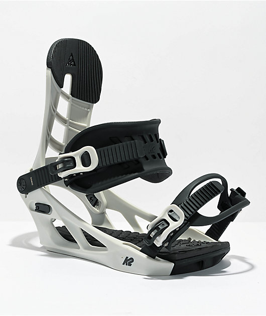 K2 Sonic Off White Snowboard Bindings