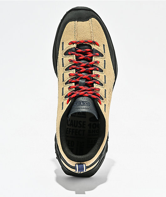 KEEN Jasper Zionic Beige & Red Shoes | Zumiez