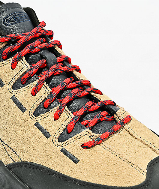 KEEN Jasper Zionic Beige & Red Shoes | Zumiez