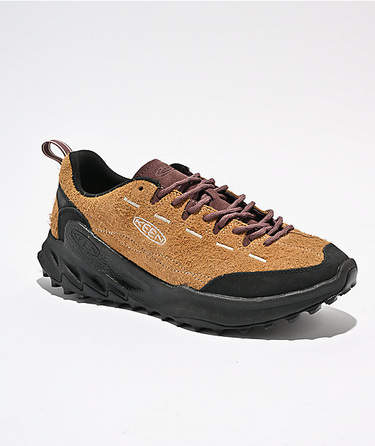 KEEN Jasper Zionic Oak Buff & Black Shoes | Zumiez