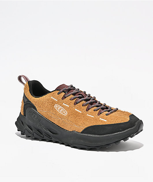 KEEN Jasper Zionic Oak Buff & Black Shoes | Zumiez