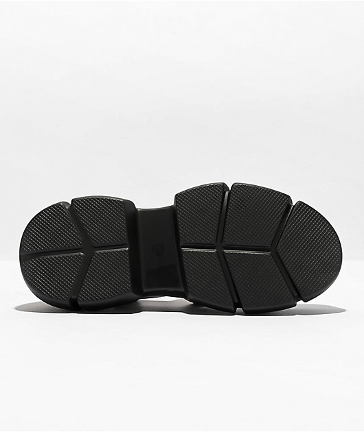 KOI A Raining Vengeance Charm Black Sandals