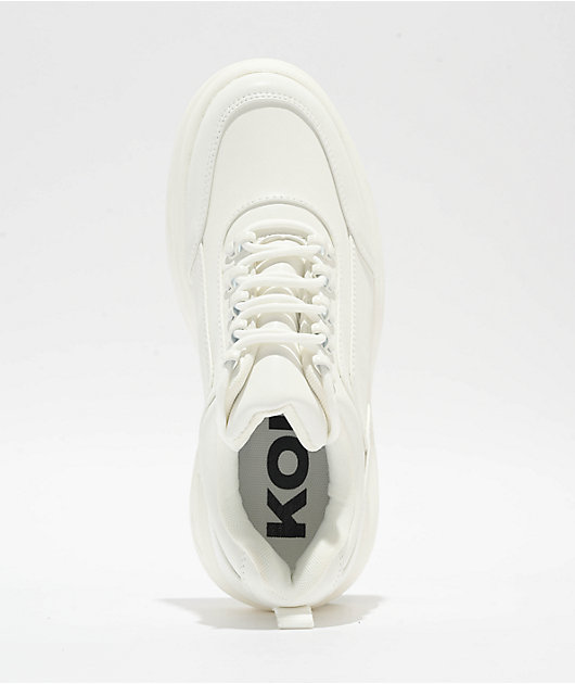 ★ Jeans★LOGO HEEL TAP CHUNKY SNEAKERS Calvin Klein Jeans spray monogram logo chunky sneakers in