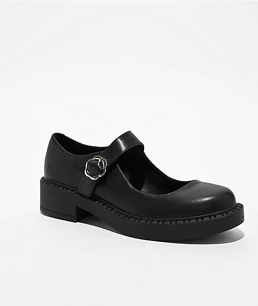 専用GRAPE Black Mary Jane Platform shoes Amazon.com: Mary Janes Platform Shoes Women Round Toe Chunky
