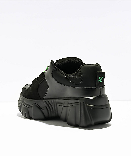 ANTHONY WANG Space Candy Platform Sneakers with Studs SPACE CANDY-BLACK -  Shiekh