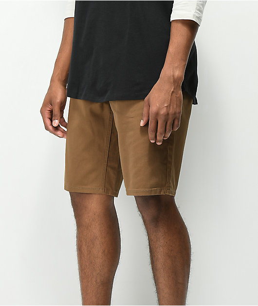 KR3W Klassic Chino shorts marrones