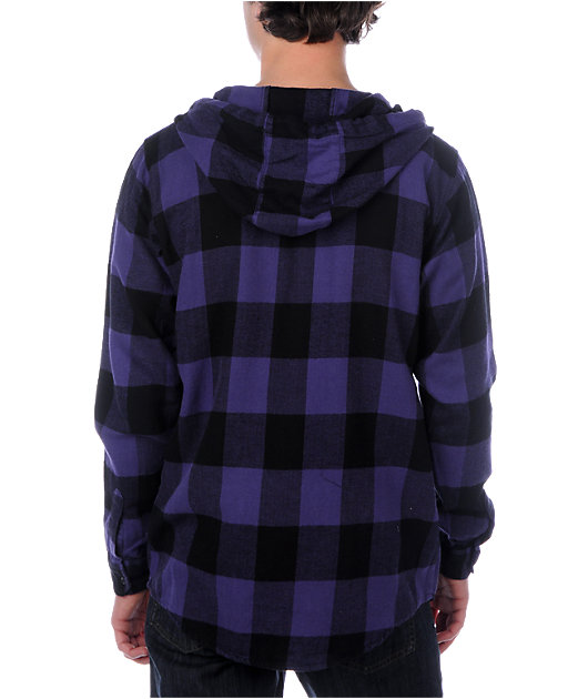 Purple Hooded Flannel Austria, SAVE 48% - raptorunderlayment.com