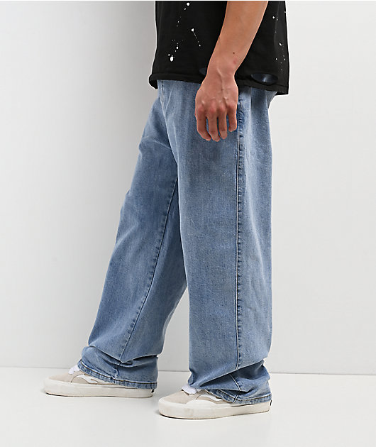 KREW Original K-Loose Slacker Vintage Blue Jeans