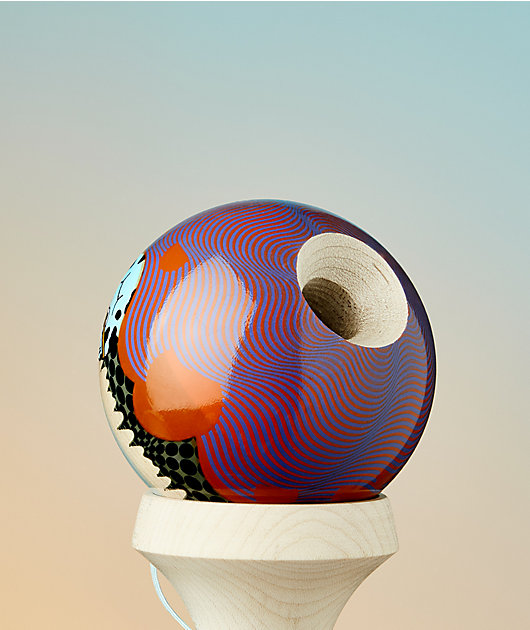 kamma KROM x Jacob Acrobat Zoggy & Moggy Wavescape Kendama | Zumiez