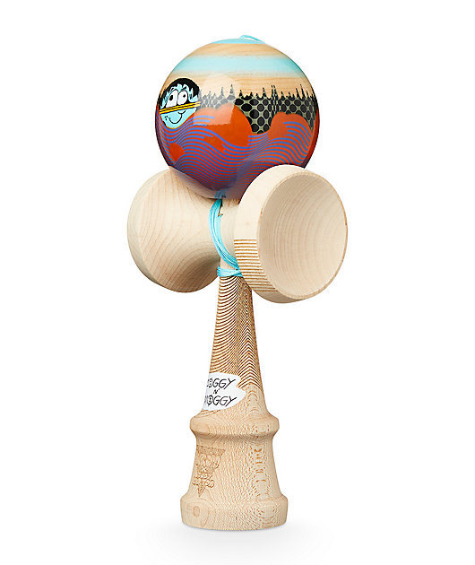 KROM x Jacob Acrobat Zoggy & Moggy Wavescape Kendama | Zumiez