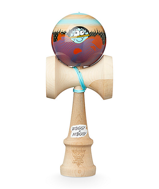 JAC kendama ✖️Bounce KROM x Jacob Acrobat Zoggy & Moggy Wavescape Kendama | Zumiez
