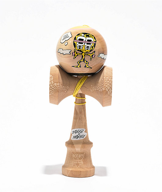 どくだみ KROM x Jody Barton Zoggy & Moggy Bad Thoughts Kendama | Zumiez